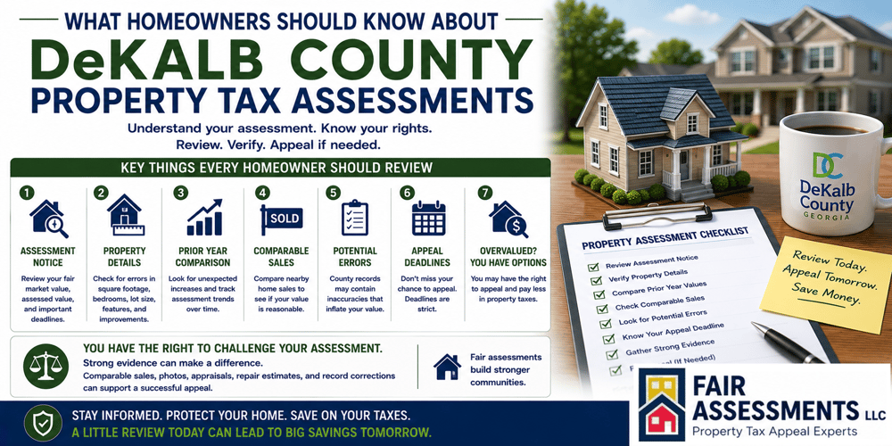 What Homeowners Should Know About DeKalb County Property Tax Assessments