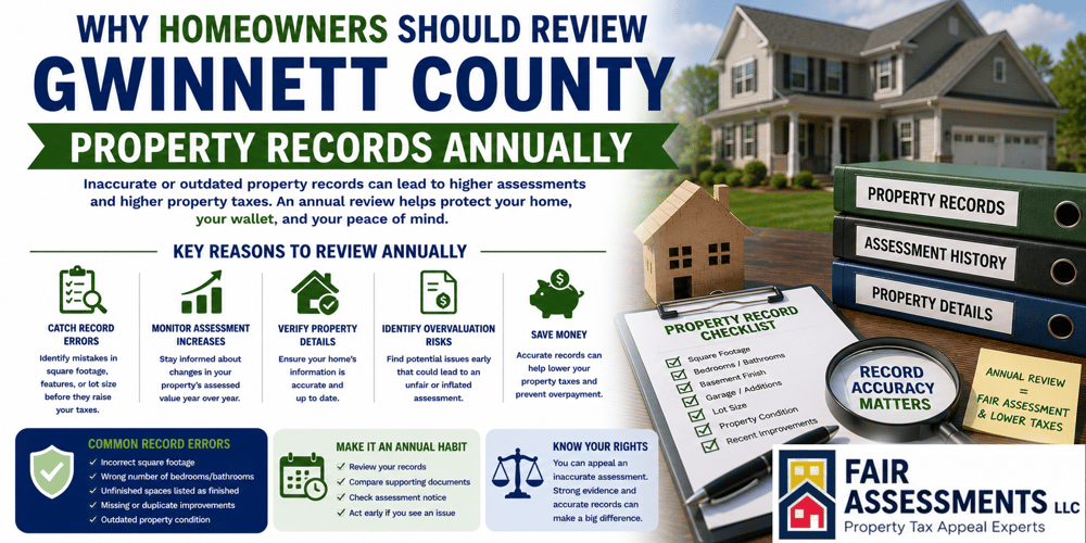 Why Homeowners Should Review Gwinnett County Property Records Annually