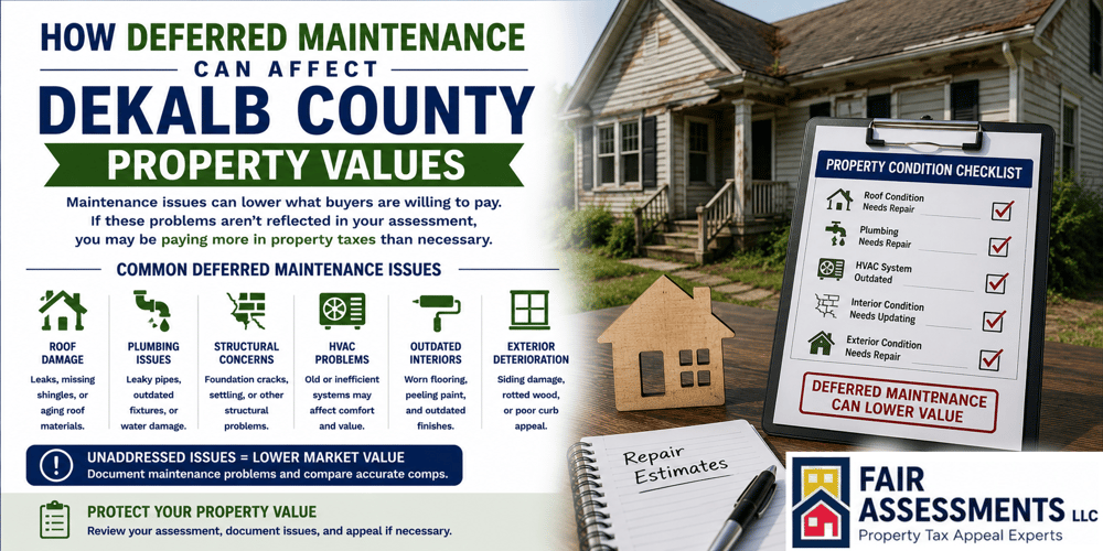 How Deferred Maintenance Can Affect DeKalb County Property Values