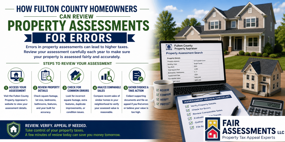 How Fulton County Homeowners Can Review Property Assessments for Errors