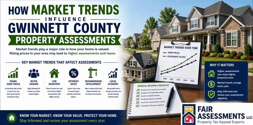 How Market Trends Influence Gwinnett County Property Assessments