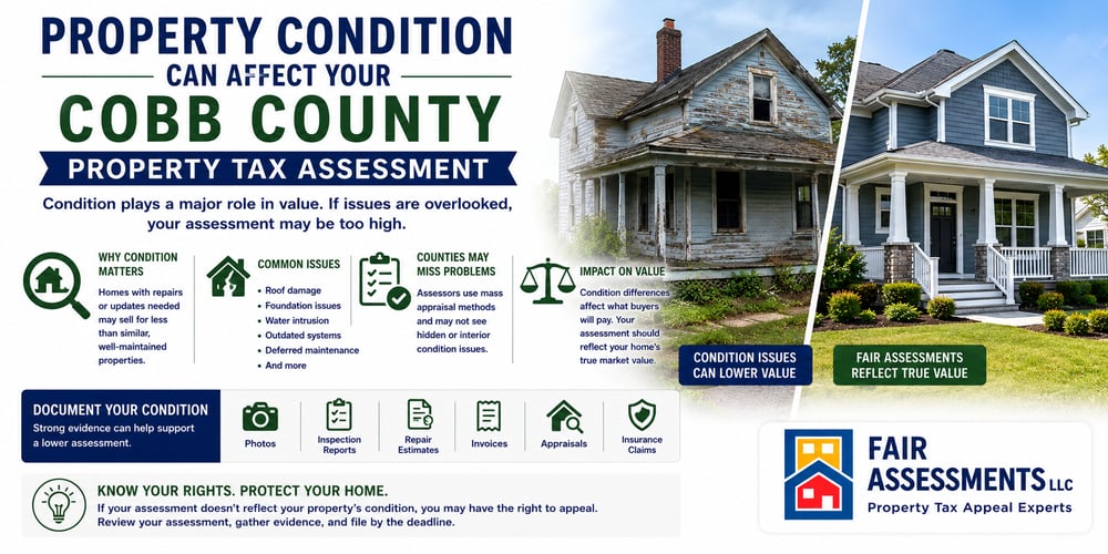 How Property Condition Can Affect Your Cobb County Property Tax Assessment