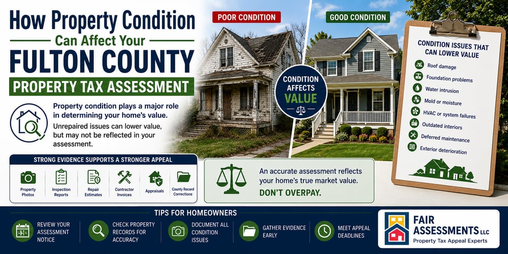 How Property Condition Can Affect Your Fulton County Property Tax Assessment
