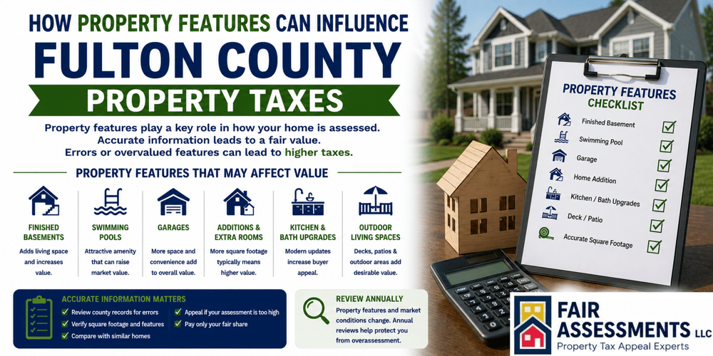 How Property Features Can Influence Fulton County Property Taxes