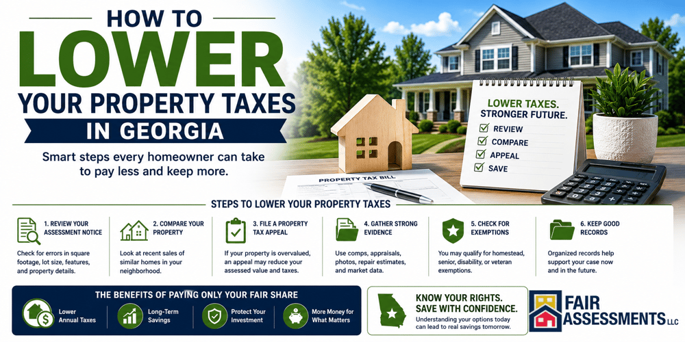 How to Lower Your Property Taxes in Georgia