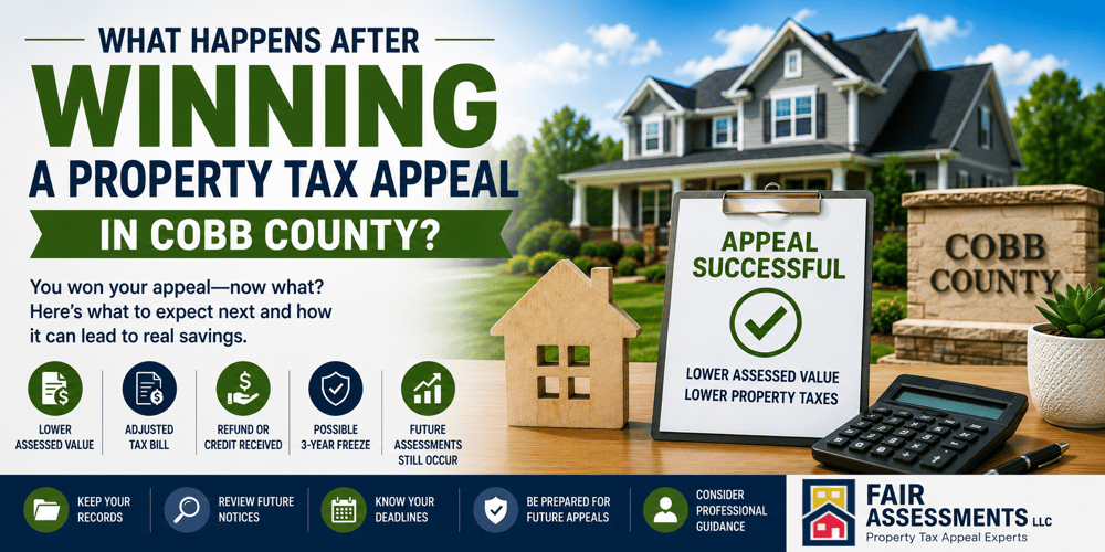 What Happens After Winning a Property Tax Appeal in Cobb County