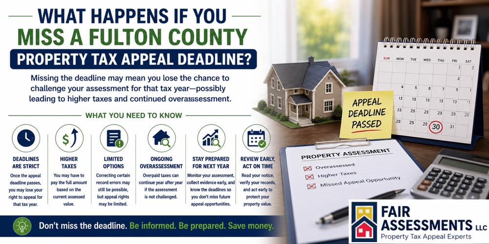 What Happens If You Miss a Fulton County Property Tax Appeal Deadline