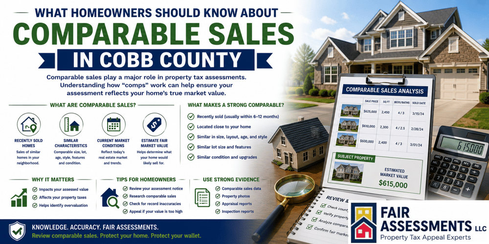What Homeowners Should Know About Comparable Sales in Cobb County
