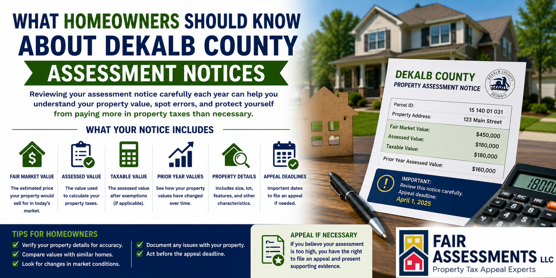 What Homeowners Should Know About DeKalb County Assessment Notices
