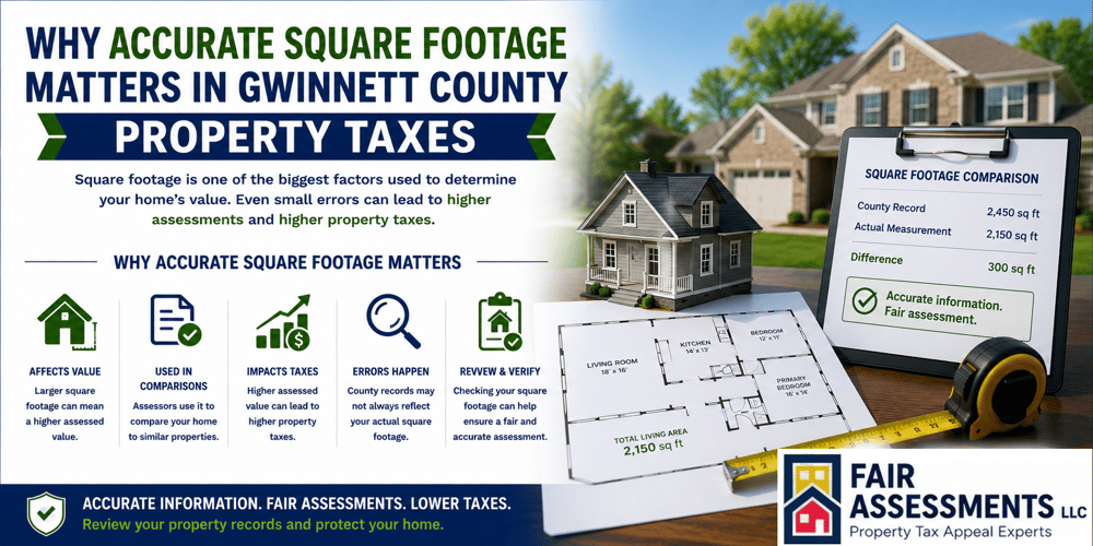 Why Accurate Square Footage Matters in Gwinnett County Property Taxes