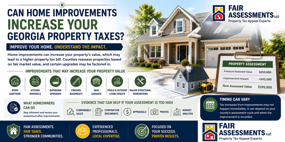 Can Home Improvements Increase Your Georgia Property Taxes
